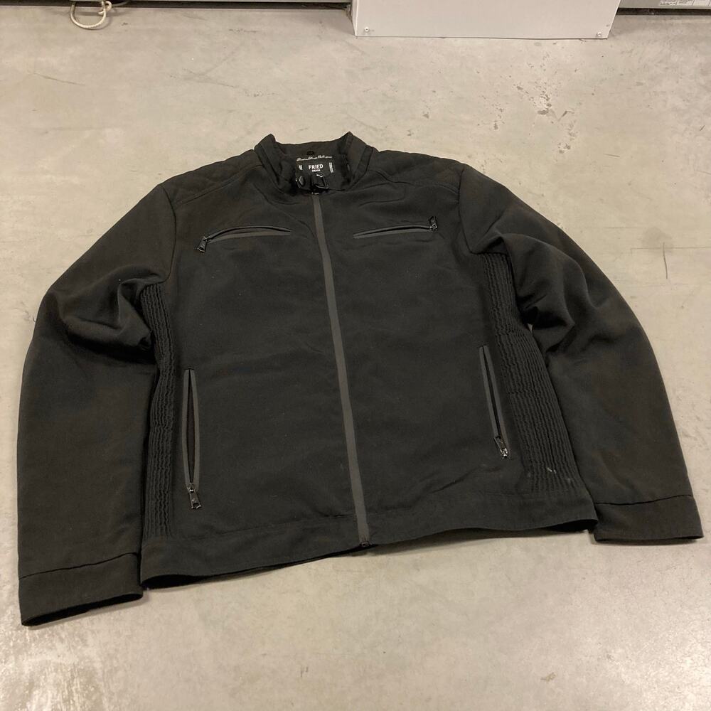 vintage y2k slim moto jacket